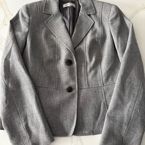 Kasper Charcoal Women's Blazer
